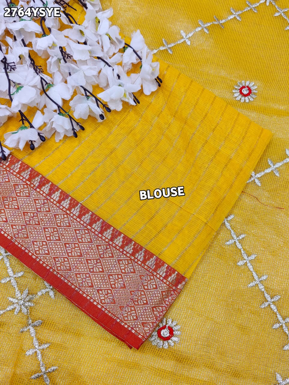 By Mahajani Saree With Casual/ Festive Wear