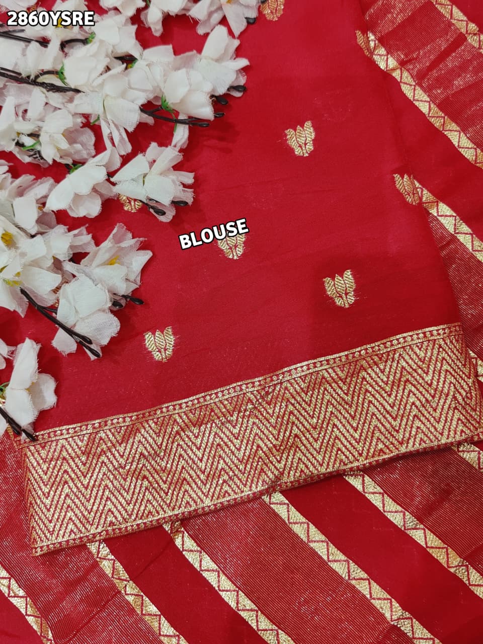 By Banarasi Saree With Festive Wear