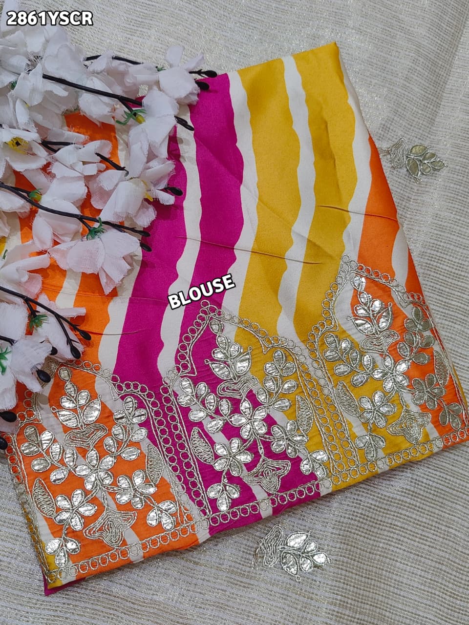 By Kota DoriaSaree With Traditional Wear