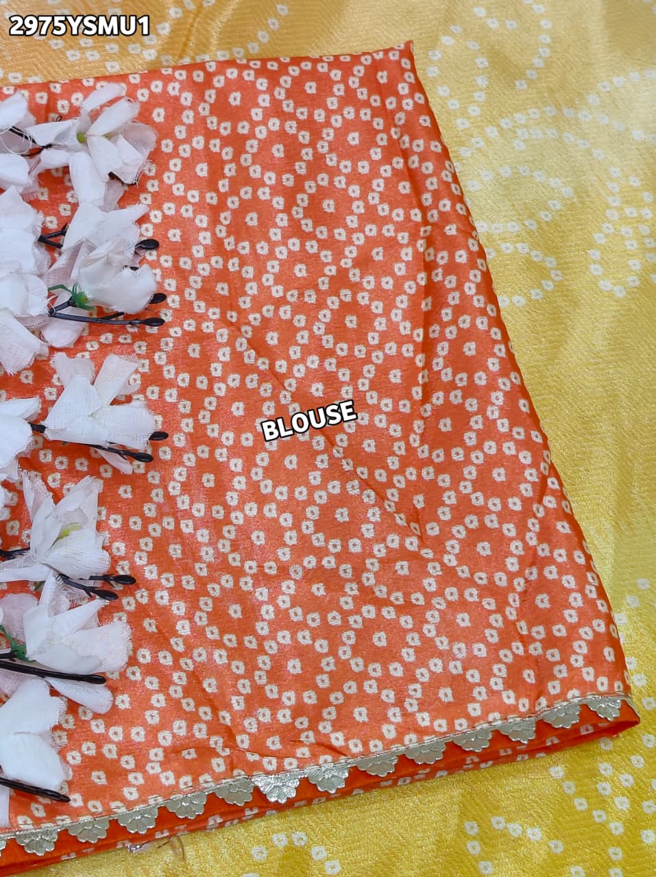 By Digi Bandhani Saree With Festive Wear