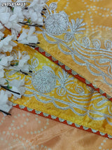 By Digi Bandhani Saree With Festive Wear