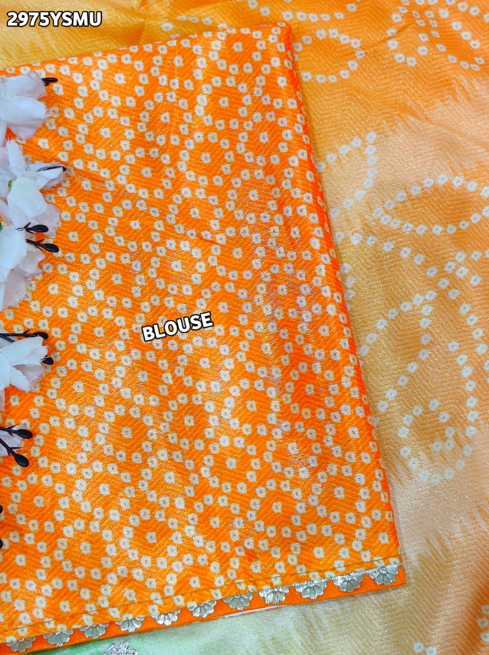 By Digi Bandhani Saree With Festive Wear