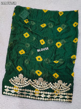 By Bandhani Lehenga With Traditional Wear