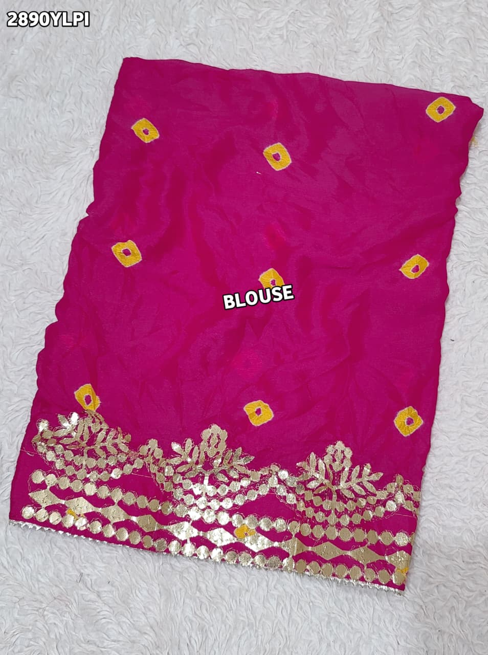 By Bandhani Lehenga With Traditional Wear
