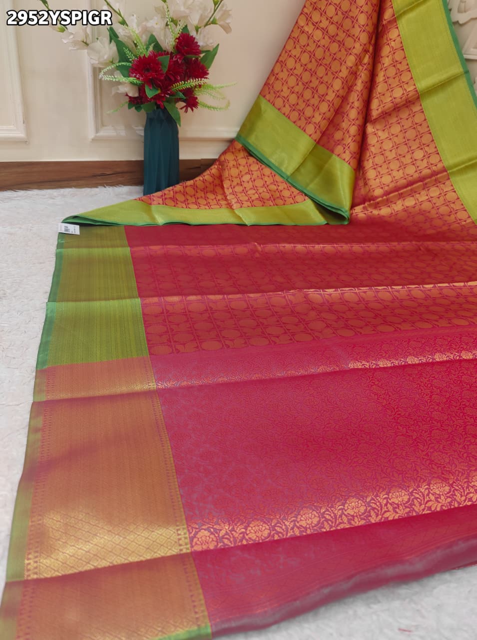 KcPc New Royal Banarasi Tissue Silk Saree with Elegant Zari FinishNSC