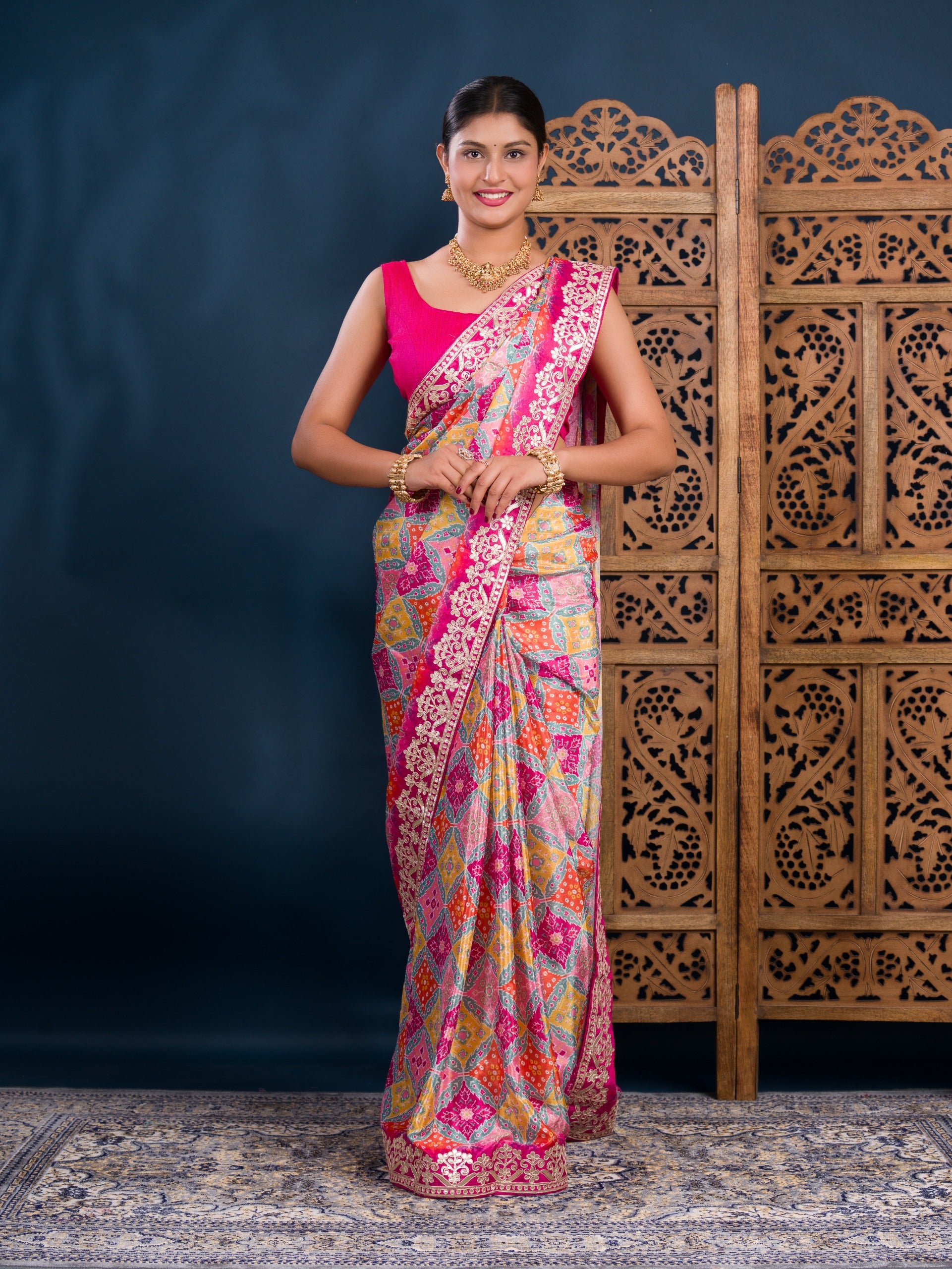 By Designer Digtal Saree