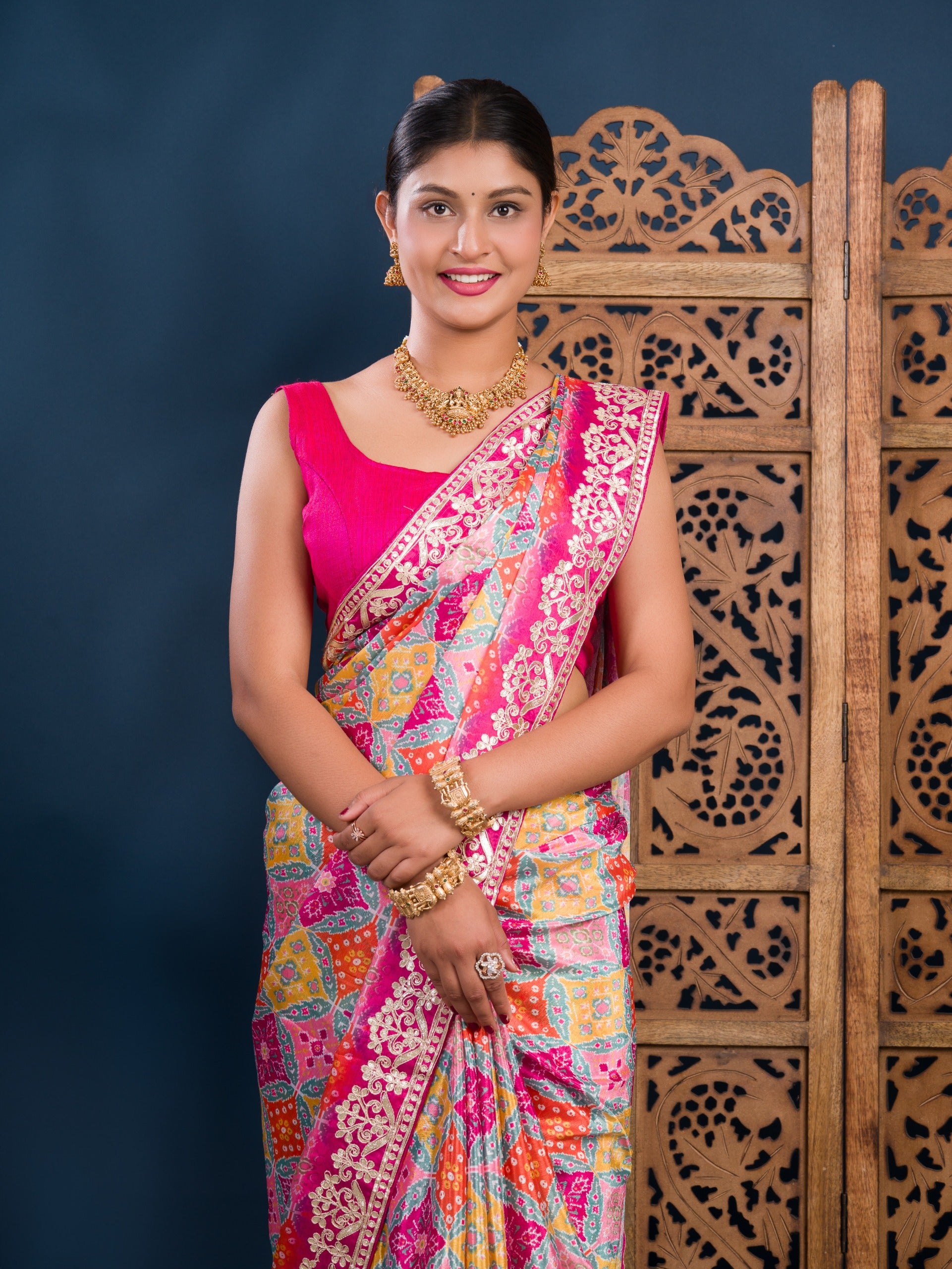 By Designer Digtal Saree