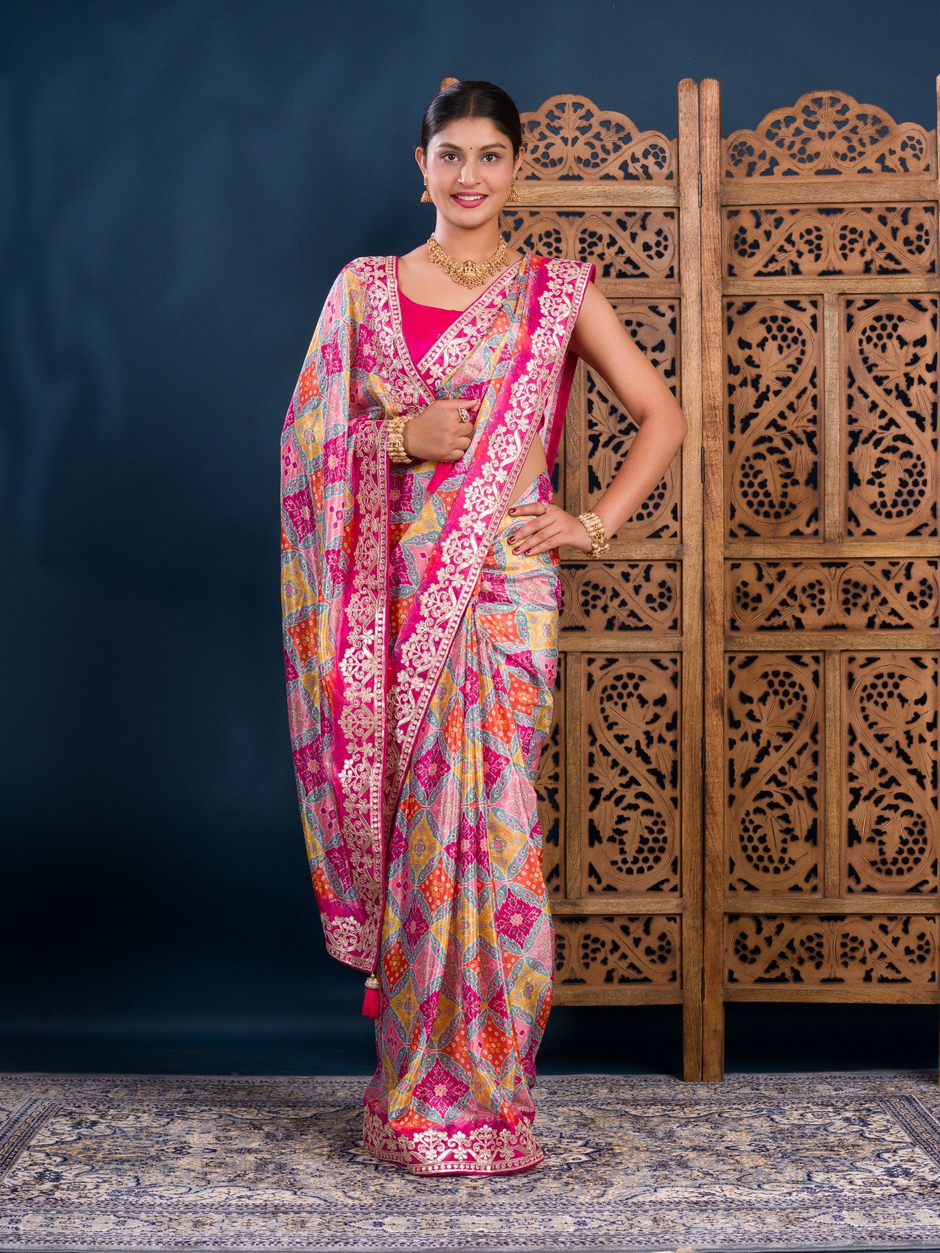 By Designer Digtal Saree