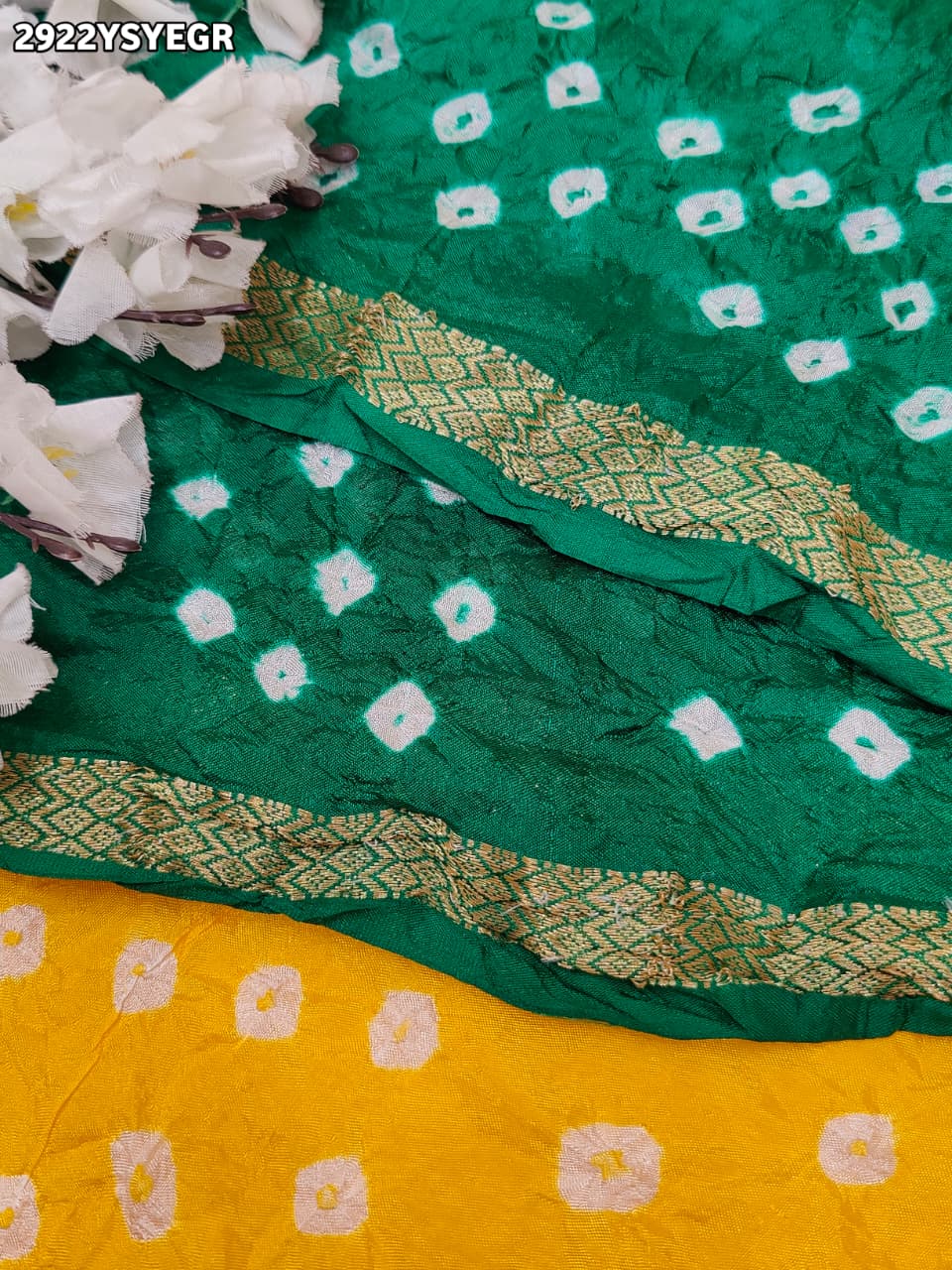 By Bandhani Saree