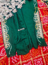 By Bandhani Saree With Wedding Wear