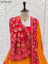 By Printed Style With Traditional Wear