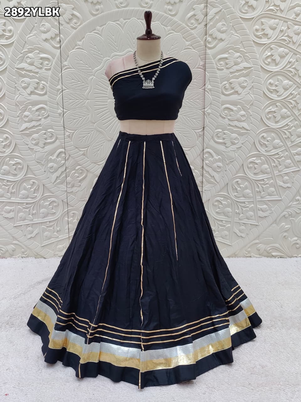 By Traditional Style With Festive Wear