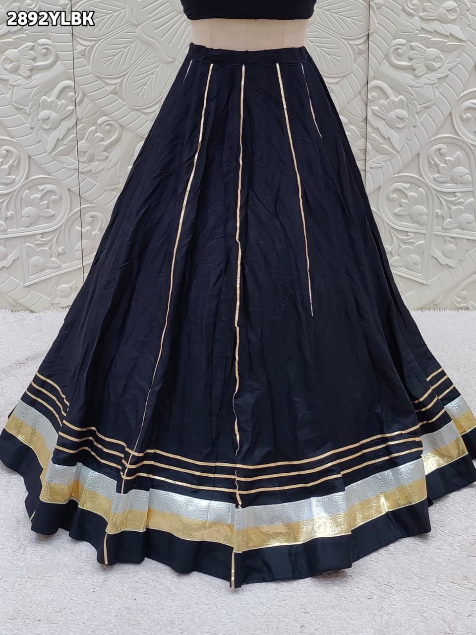 By Traditional Style With Festive Wear