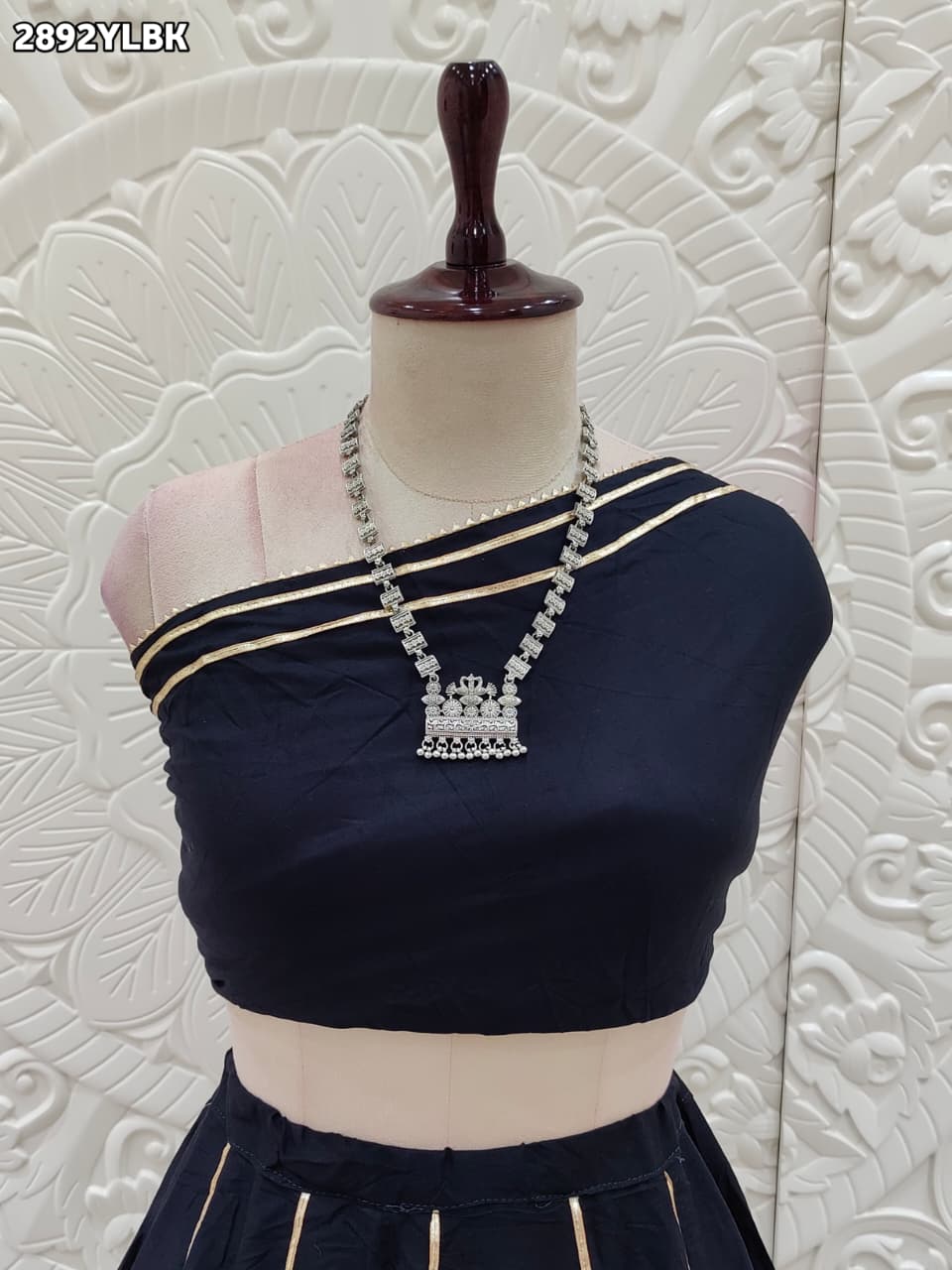 By Traditional Style With Festive Wear