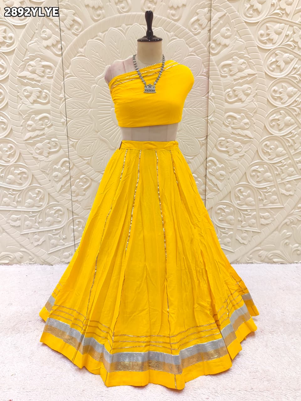 By Traditional Style With Festive Wear
