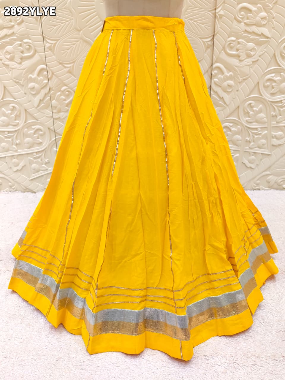 By Traditional Style With Festive Wear