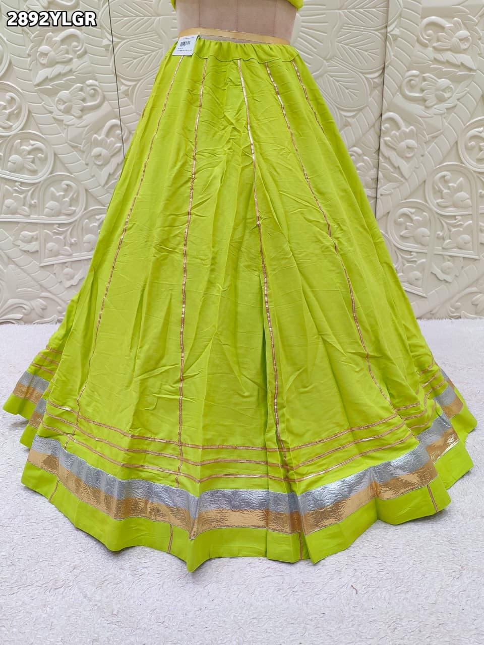 By Traditional Style With Festive Wear