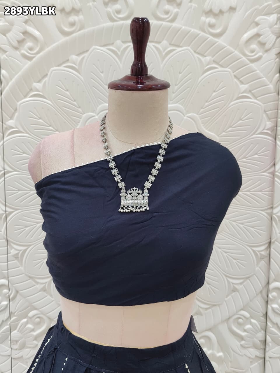 By Traditional Style With Festive Wear