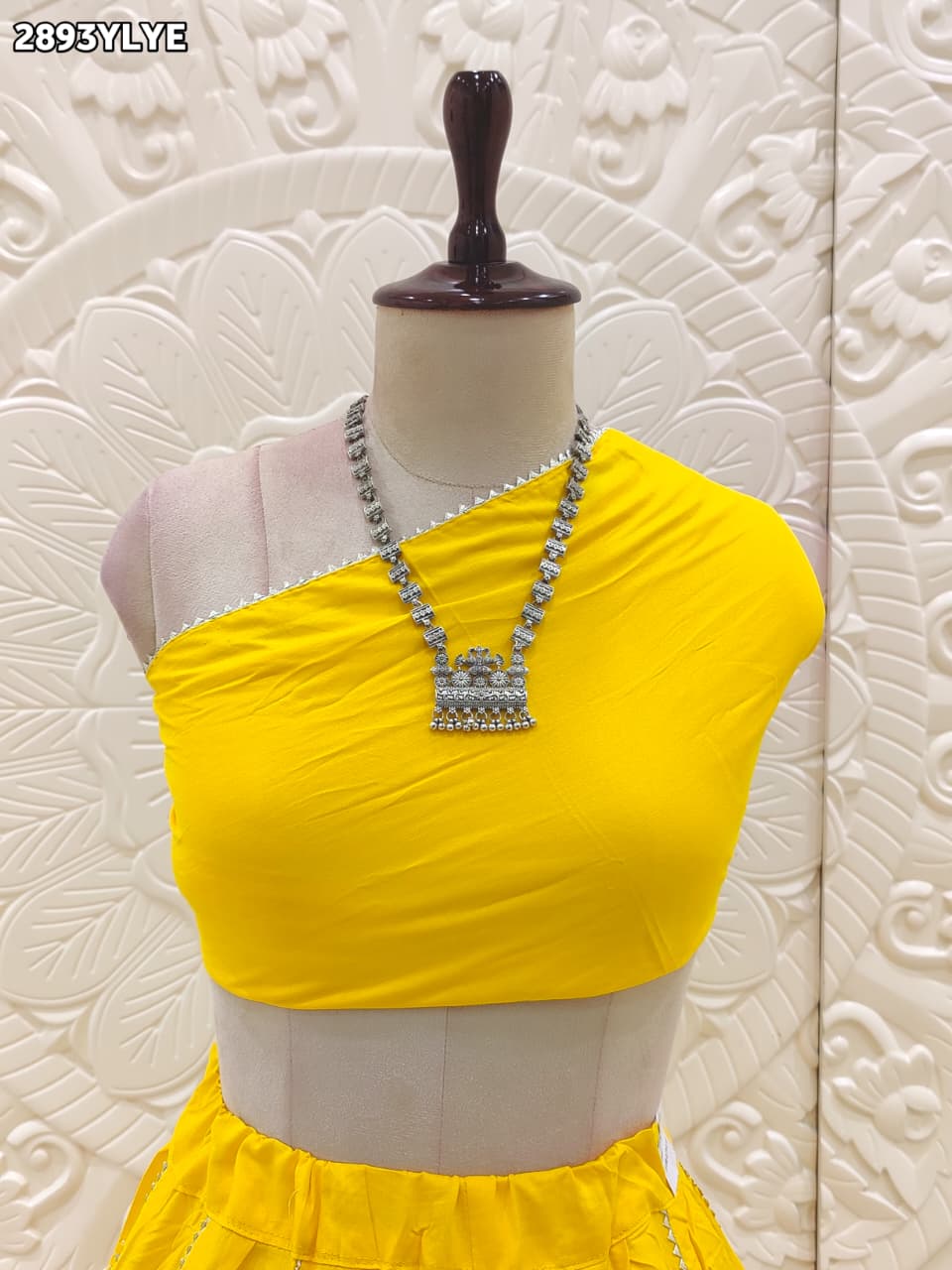 By Traditional Style With Festive Wear