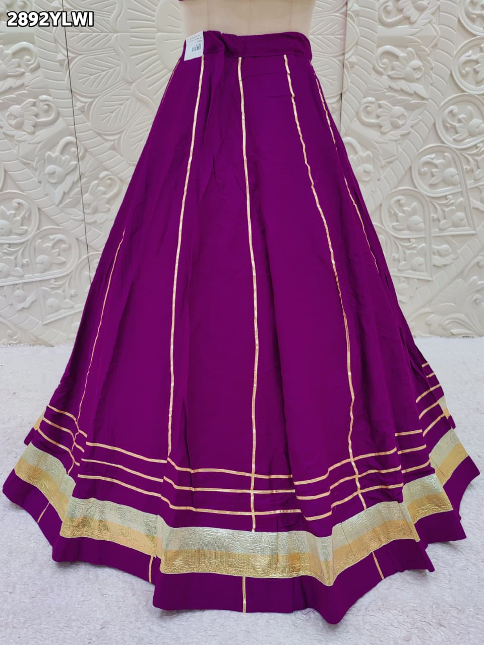 By Traditional Style With Festive Wear