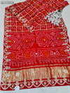 By Bandhani Saree With Wedding wear