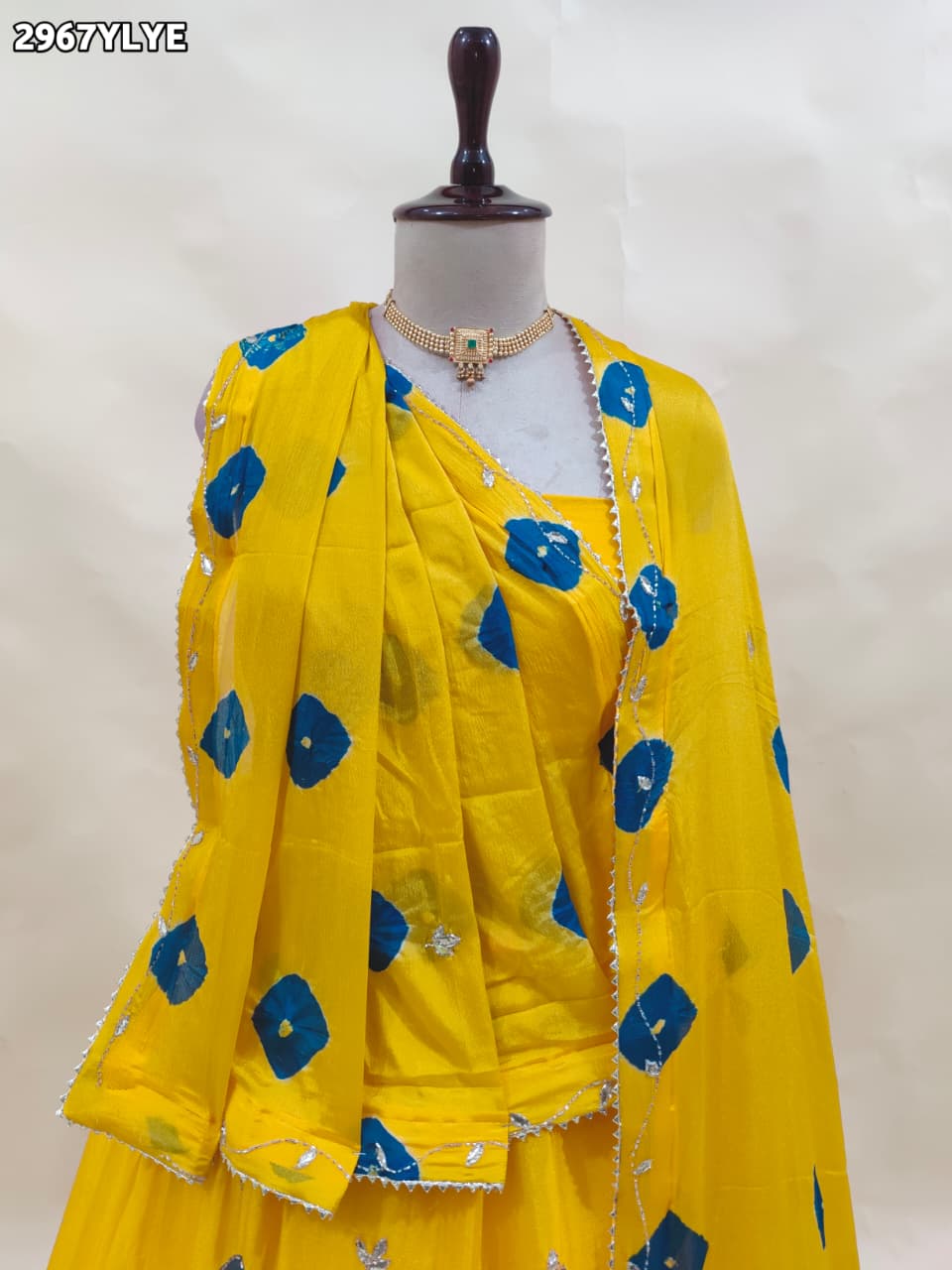 By Shibori Style With Festive Wear