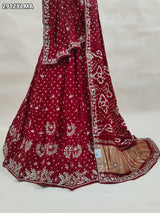 By Bandhani Style With Festive Wear