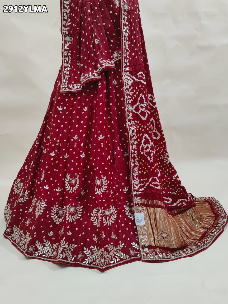 By Bandhani Style With Festive Wear