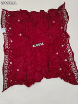 By Bandhani Style With Festive Wear