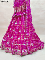 By Bandhani StyleWith Festive Wear