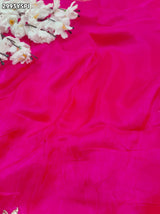 KcPc New Premium Pure Russian Silk Saree with Handcrafted Kasab Sequin Aari WorkAMT