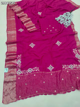 By Traditional Saree With Festive Wear