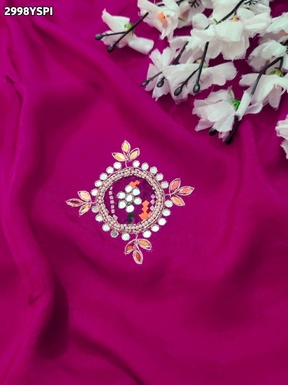 By Traditional Saree With Festive Wear