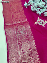 By Traditional Saree With Festive Wear
