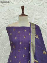 KcPc New Traditional Kalamkari Style Suit Set in Cotton Silk NITY