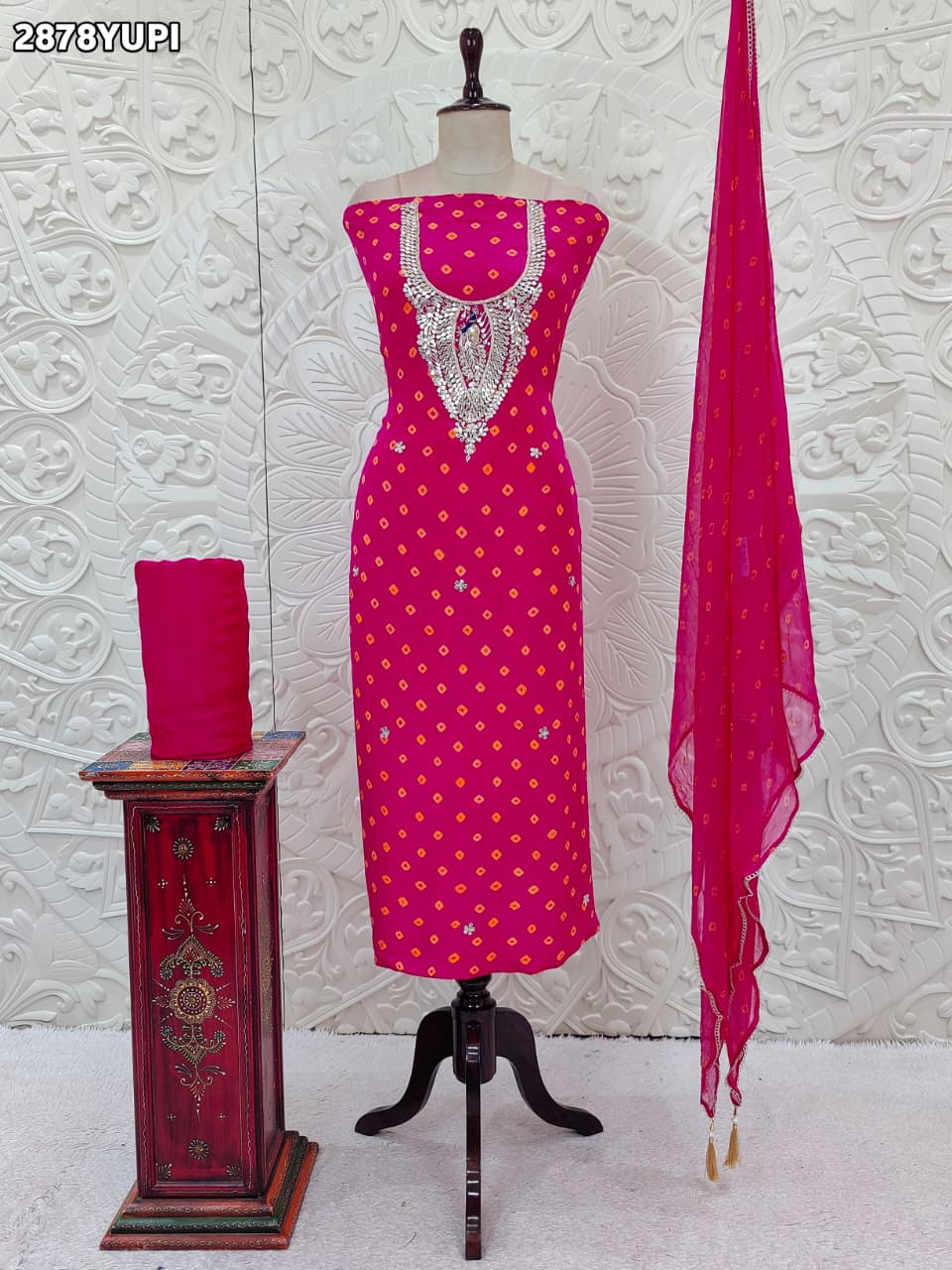 By Bandhani Suit