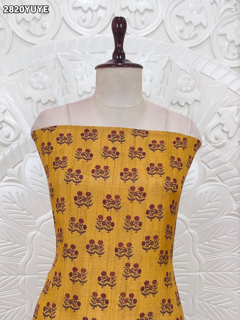 KcPc New Traditional Kalamkari Print Suit in Cotton SilkNITY