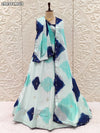 By Shibori Lehenga With Festive Wear