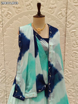 By Shibori Lehenga With Festive Wear