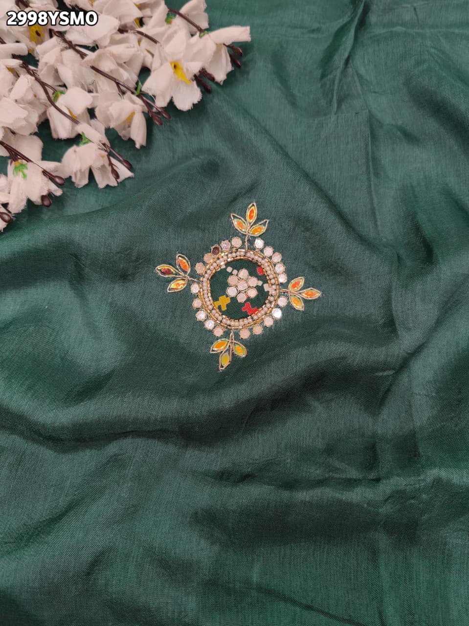 By Traditional Saree With Festive Wear