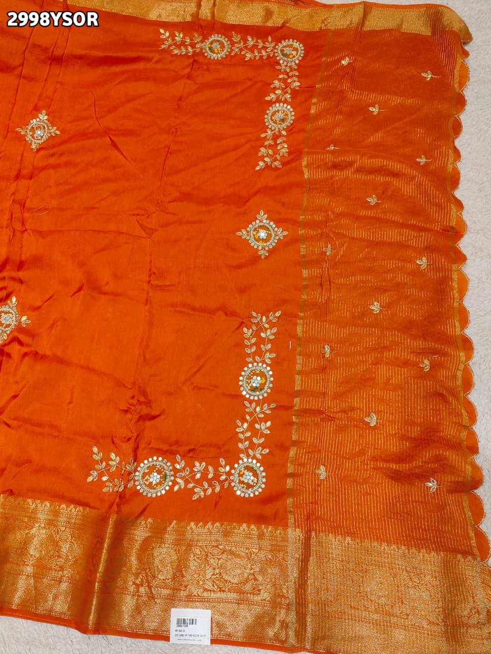 By Traditional Saree With Festive Wear