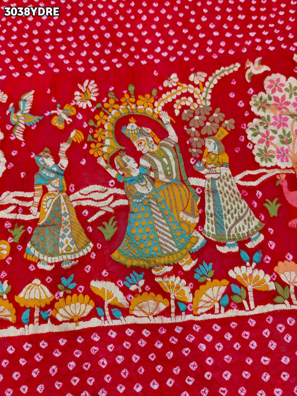 By Kalamkari Dupatta With Traditional Wear