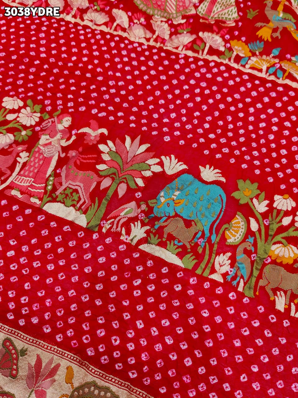 By Kalamkari Dupatta With Traditional Wear