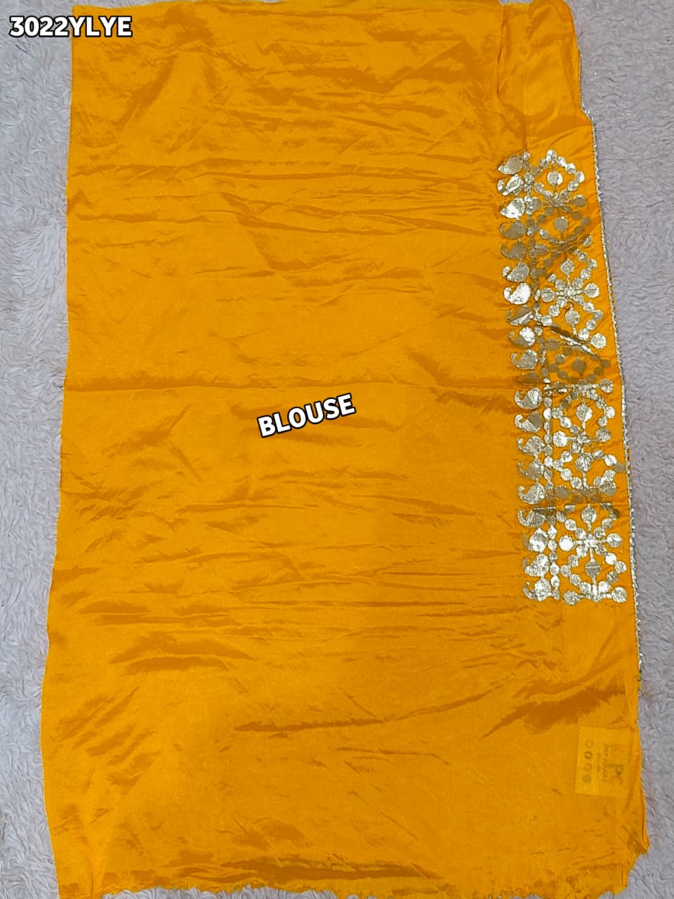 By Shibori Lehenga With Gota Patti Work