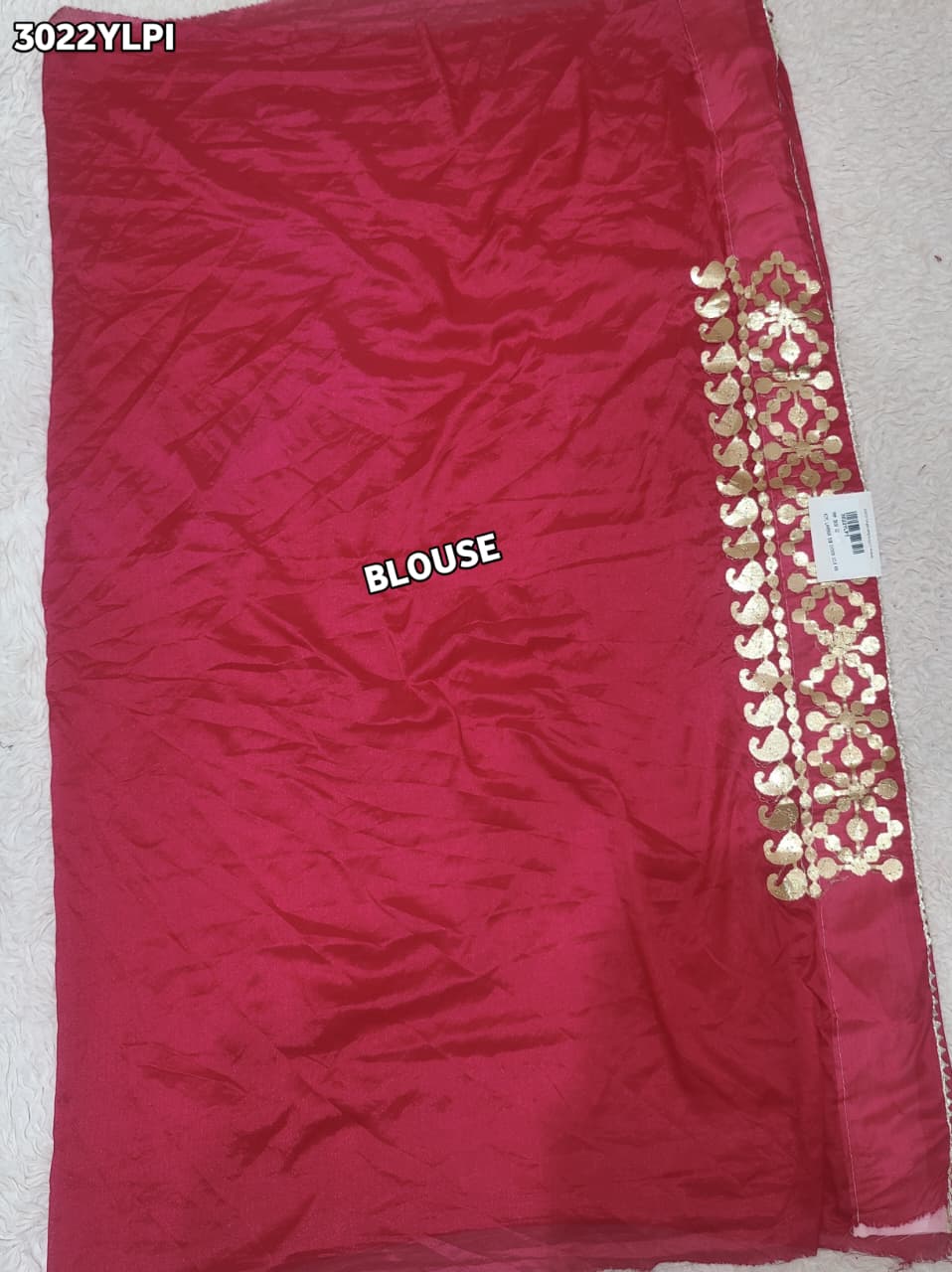 By Shibori Lehenga With Gota Patti Work