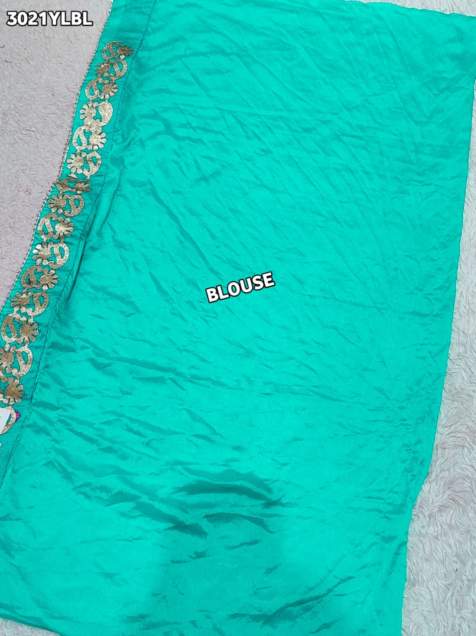 By Bandhani Lehenga With Gota Patti Work