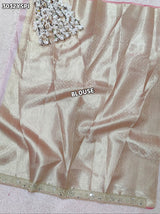 By Banarsi Saree With Traditional Wear