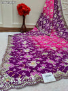 By Ikket Patola With Jaipuri GotapattiWork Saree