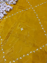 By Banarasi Saree With Cutdana Gotapatti Work