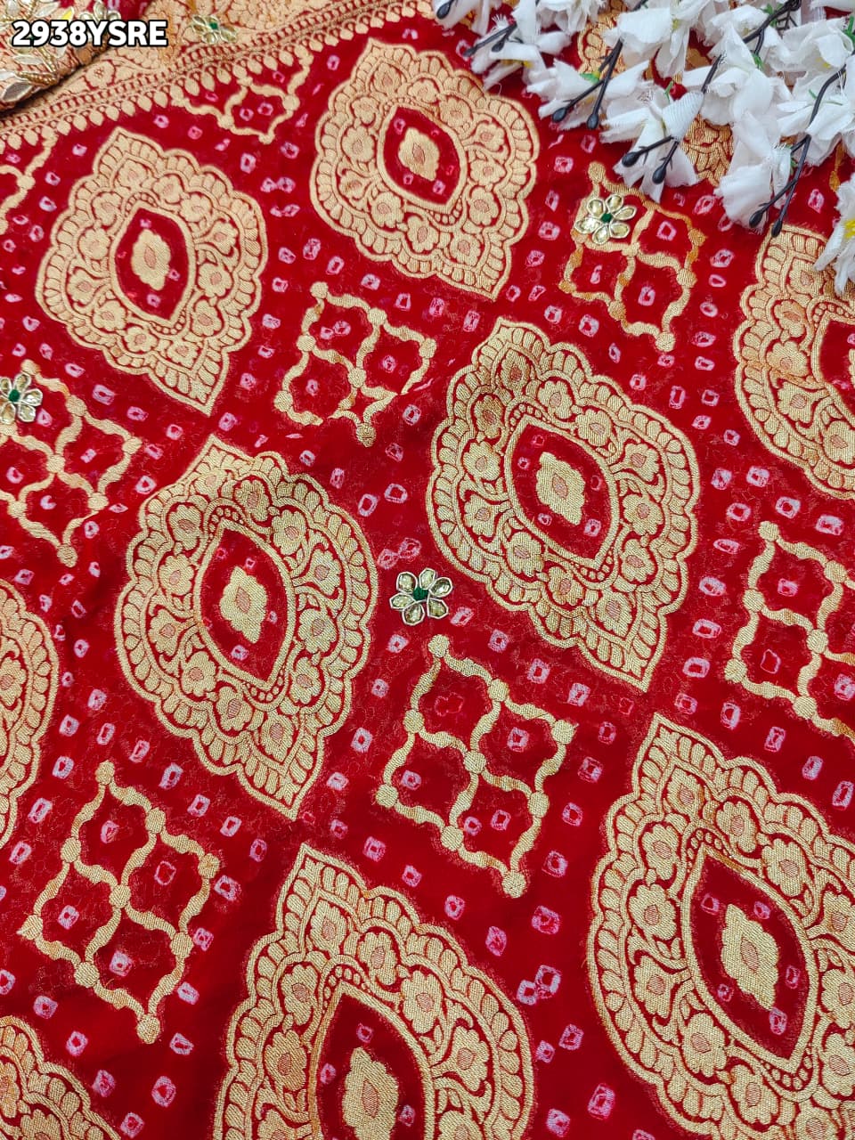 By Traditional Saree With Wedding Wear